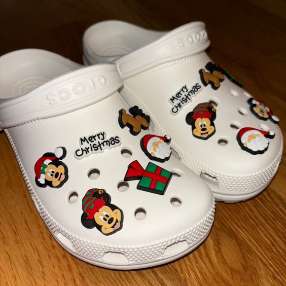 Crocs Charm Christmas Disney Mickey Mouse 12 piece set - Picture 2 of 4